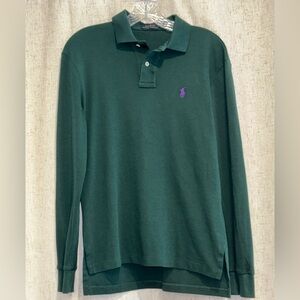 Ralph Lauren Men's Dark Green Polo Shirt